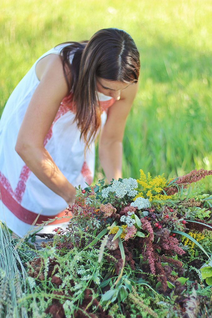 Foraged Prairie Wildflower Bouquet | Calgary, Alberta, Canada // JustineCelina.com