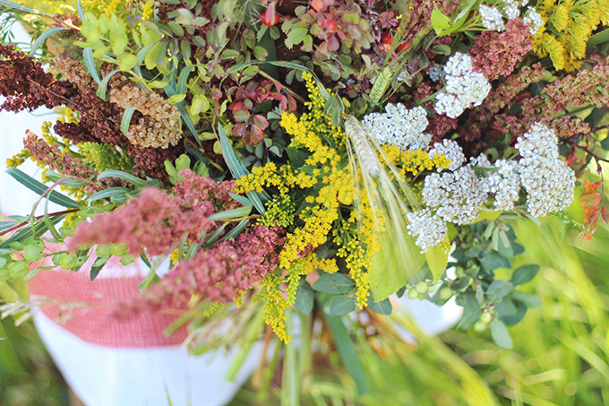 Foraged Prairie Wildflower Bouquet | Calgary, Alberta, Canada // JustineCelina.com