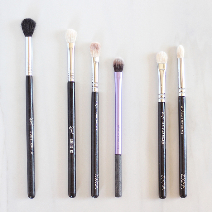 Makeup Brush 101 | Your Complete Guide to Makeup Brushes and How to Use Them | The Best Eyeshadow Brushes // JustineCelina.com