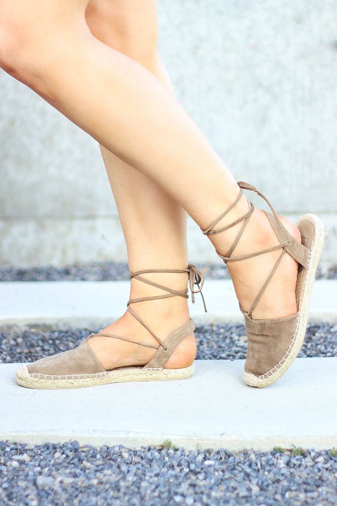 Shoes of Summer + End of Season Sales | GAP Espadrilles // JustineCelina.com