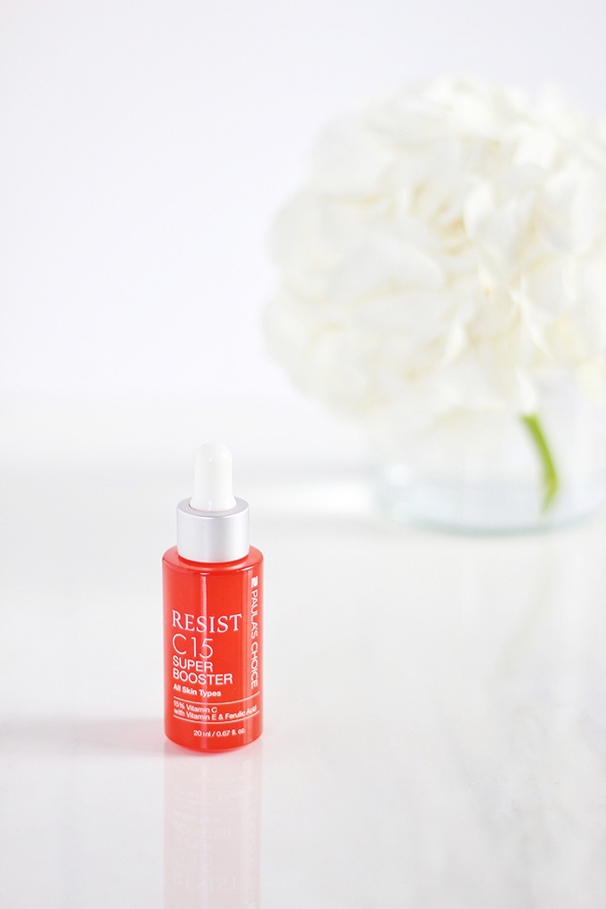 Paula’s Choice Resist C15 Super Booster Review | 5 Powerhouse Skincare Ingredients // JustineCelina.com