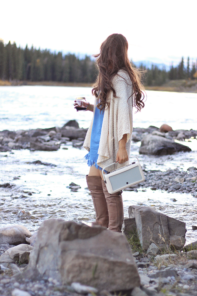 A Mini Mountain Getaway | VQ Hepburn Mk II Radio in Cream // JustineCelina.com