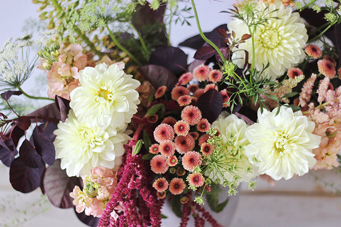An Introduction to Autumn Flowers | Thanksgiving Floral Inspiration // JustineCelina.com x Rebecca Dawn Design