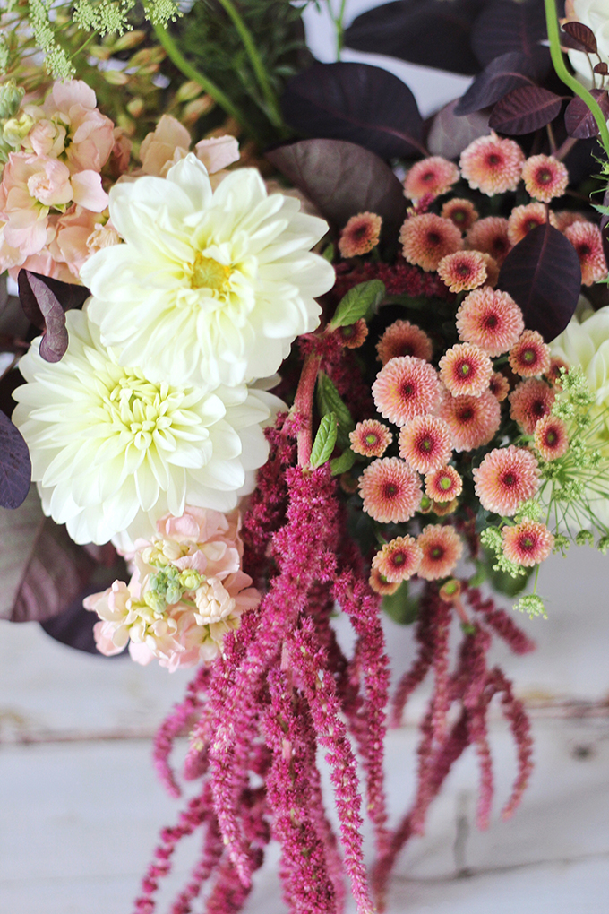 An Introduction to Autumn Flowers | Thanksgiving Floral Inspiration // JustineCelina.com x Rebecca Dawn Design