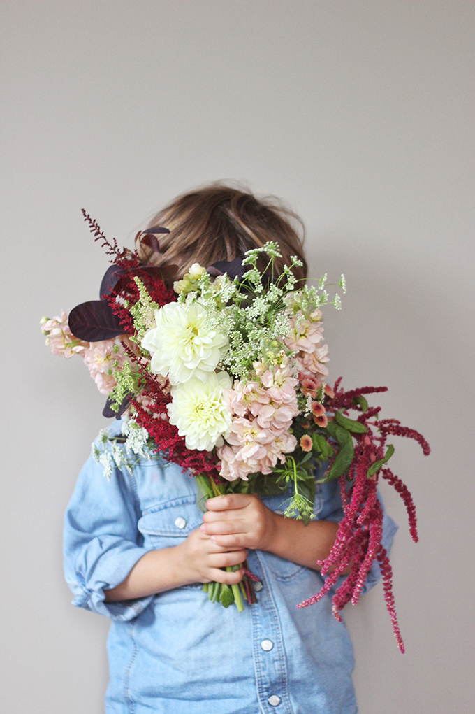 An Introduction to Autumn Flowers | Autumn Bouquet // JustineCelina.com x Rebecca Dawn Design