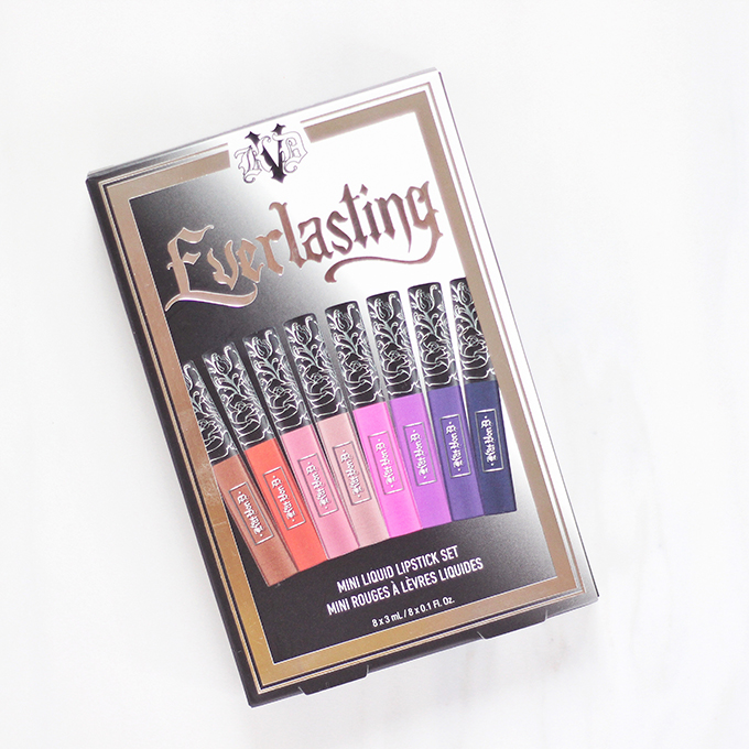 Kat Von D Everlasting Mini Liquid Lipstick Set | Holiday 2016 | Photos, Review // JustineCelina.com 