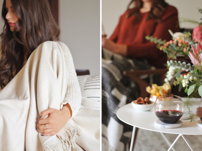 A Cozy Girls Night In // JustineCelina.com