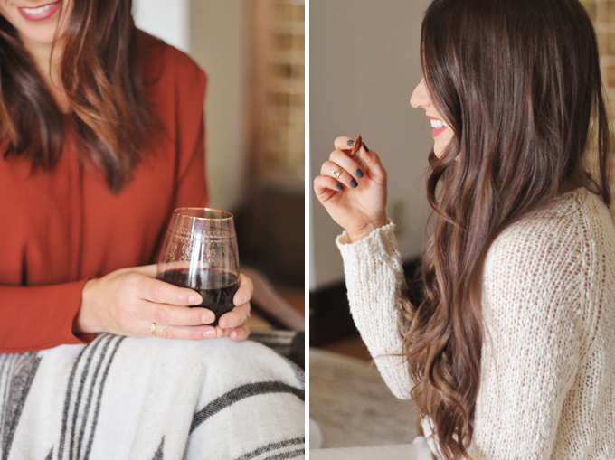 A Cozy Girls Night In // JustineCelina.com