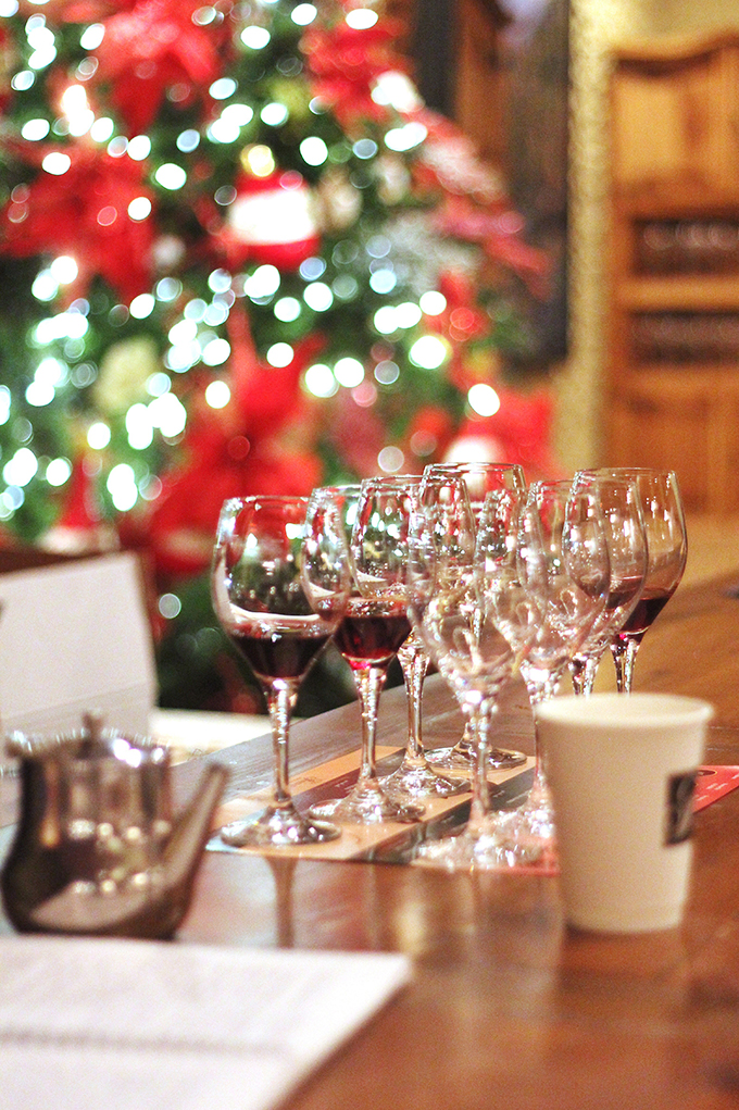 Christmas in November 2016 at the Fairmont Jasper Park Lodge | Viva Italy Wine Tasting // JustineCelina.com
