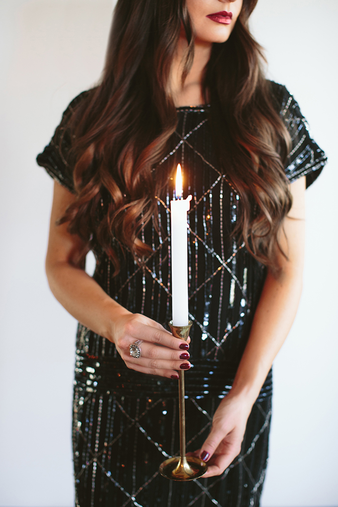 A Luxurious New Years Eve Bash // JustineCelina.com