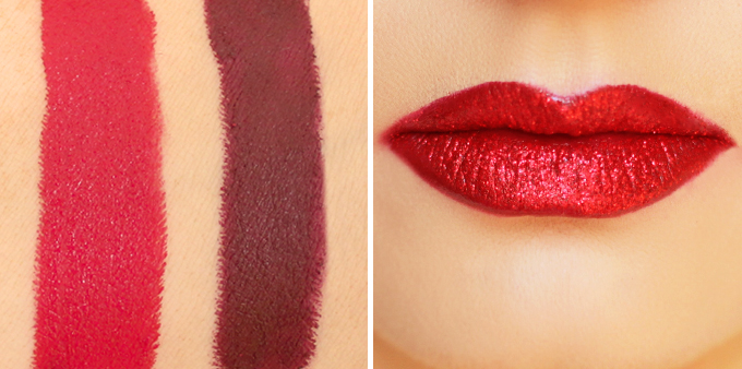 PAT McGRATH LABS Lust 004 Lipstick Kit in Bloodwine Photos, Review, Swatches | 5 Festive Lipsticks to Try This Holiday Season // JustineCelina.com