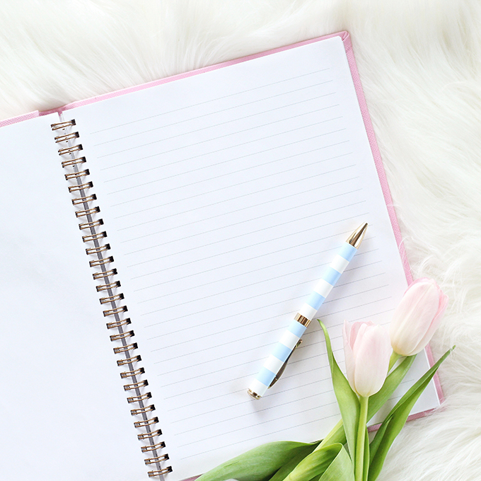 New Year, New Goals: Planning for a Successful 2016 // JustineCelina.com