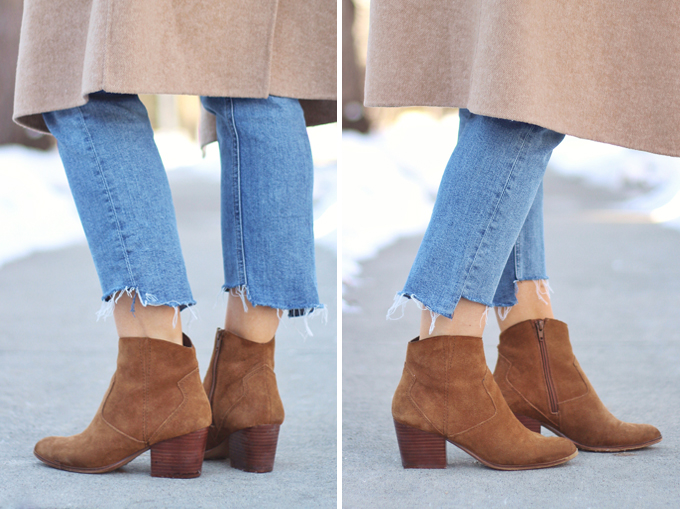 WINTER 2017 SHOE GUIDE: BASICS | Neutral Low Heel Ankle Booties // JustineCelina.com