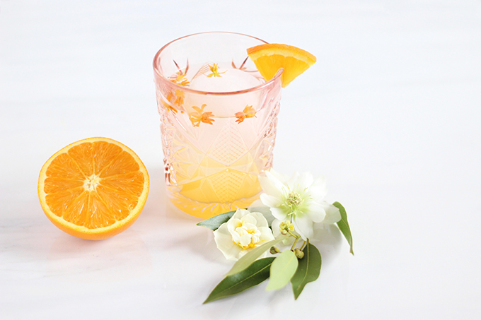 Coastal Orange Blossom Gin Cocktail // JustineCelina.com