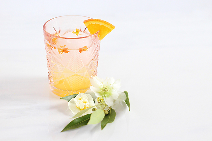 Coastal Orange Blossom Gin Cocktail // JustineCelina.com