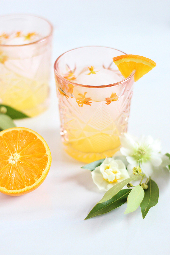 Coastal Orange Blossom Gin Cocktail // JustineCelina.com