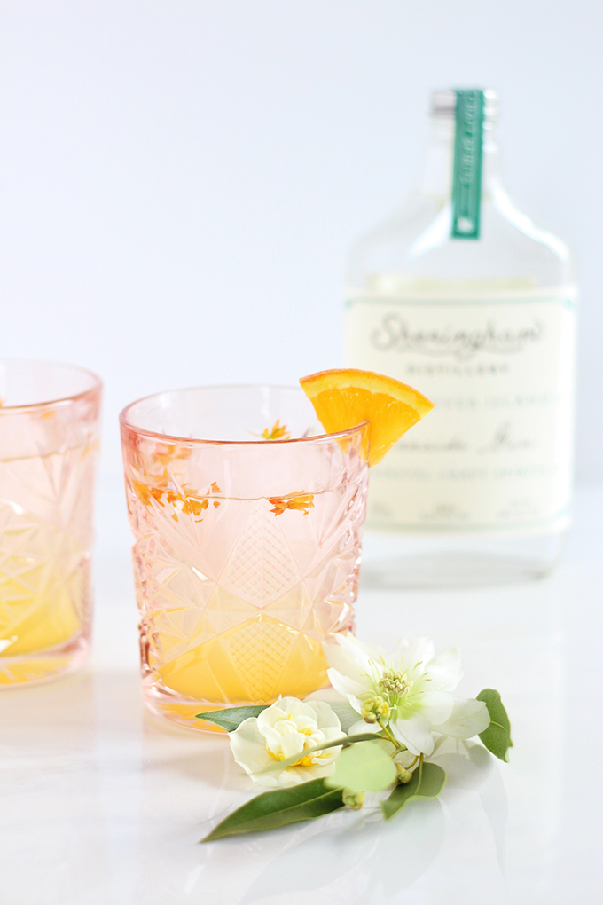 Coastal Orange Blossom Gin Cocktail // JustineCelina.com