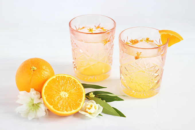 Coastal Orange Blossom Gin Cocktail // JustineCelina.com