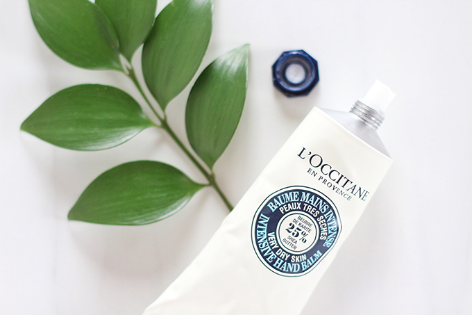 L'Occitane Shea Butter Intensive Hand Balm Photos, Review // JustineCelina.com 