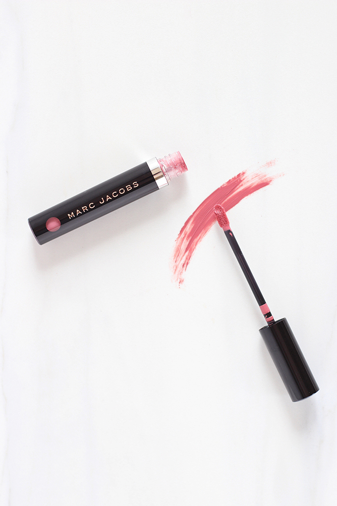 March Jacobs Beauty Le Marc Liquid Lip Crème Truth or Bare Photos, Review, Swatches // JustineCelina.com 