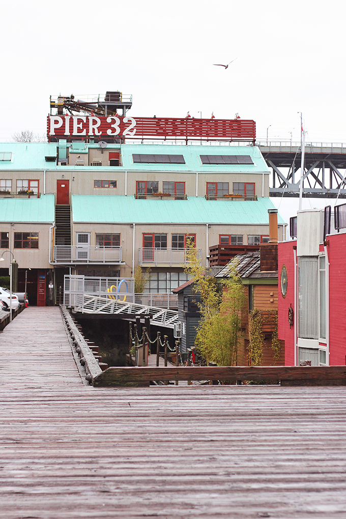 Travel Guide | Granville Island Marina Pier 32 // JustineCelina.com