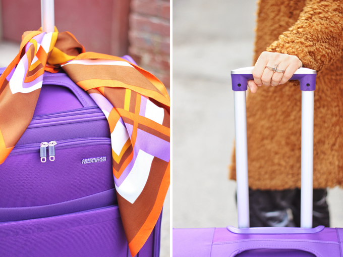 Travel Guide | Vancouver | American Tourister iLite Max Spinner Medium | Purple // JustineCelina.com