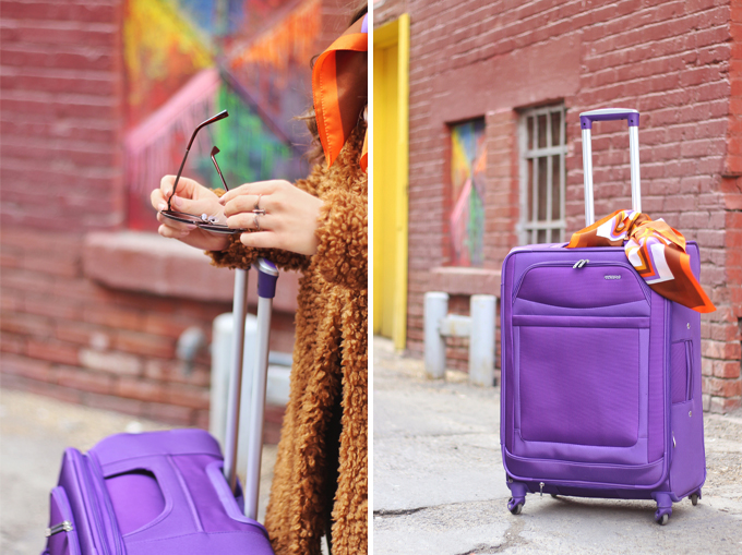 Travel Guide | Vancouver | American Tourister iLite Max Spinner Medium | Purple // JustineCelina.com