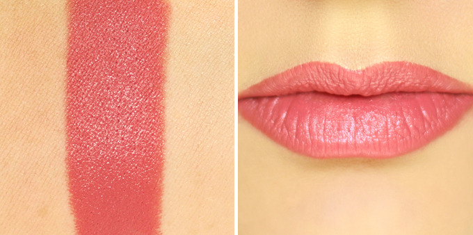 NARS Audacious Lipstick in Brigitte Photos, Review, Swatches // JustineCelina.com