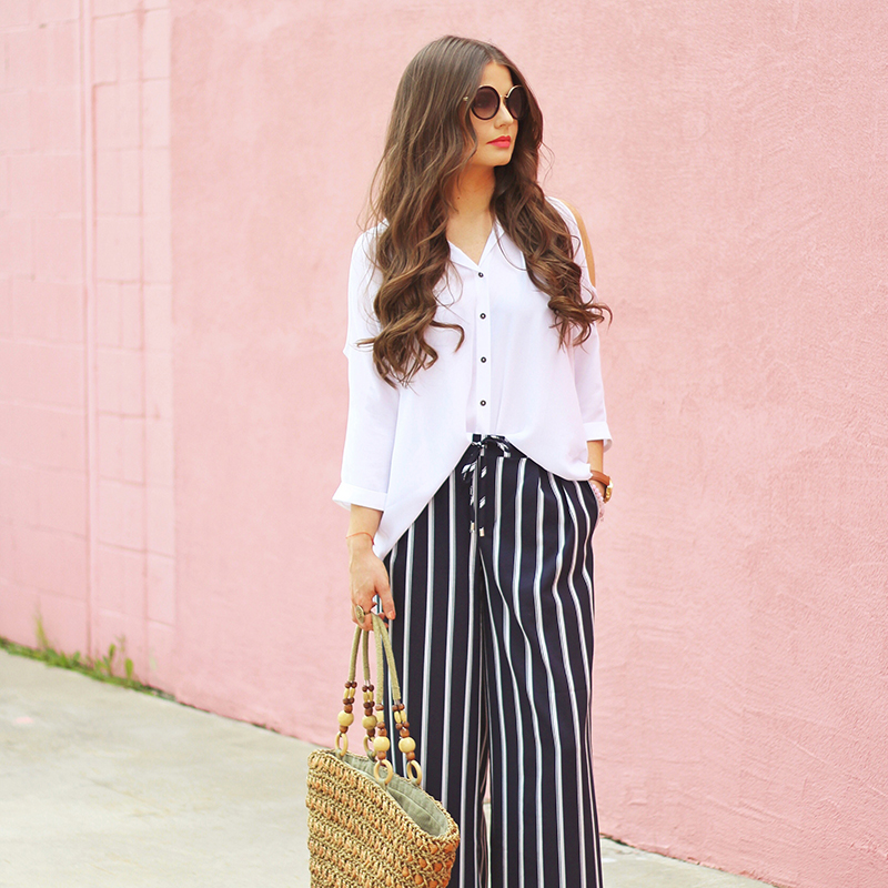 Spring 2017 Trend Guide | Casual Chic | Palazzo Pants // JustineCelina.com