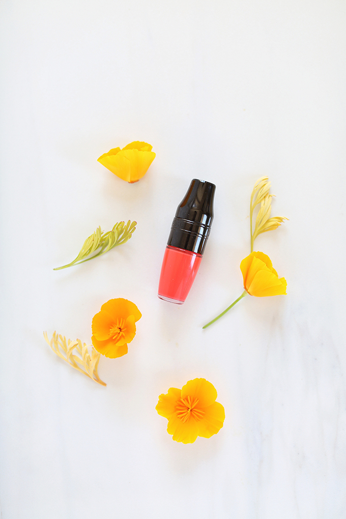 Lancôme Matte Shaker High Pigment Liquid Lipstick in Magic Orange Photos, Review, Swatches | June 2017 Beauty Favourites // JustineCelina.com 