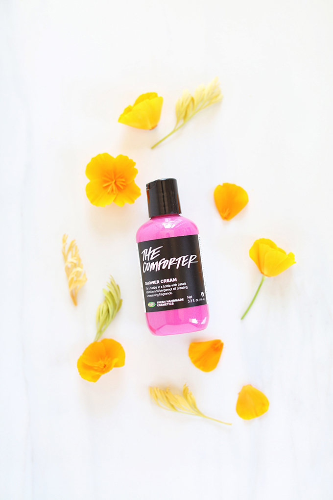 Lush The Comforter Shower Cream* Photos, Review, Swatches | June 2017 Beauty Favourites // JustineCelina.com 