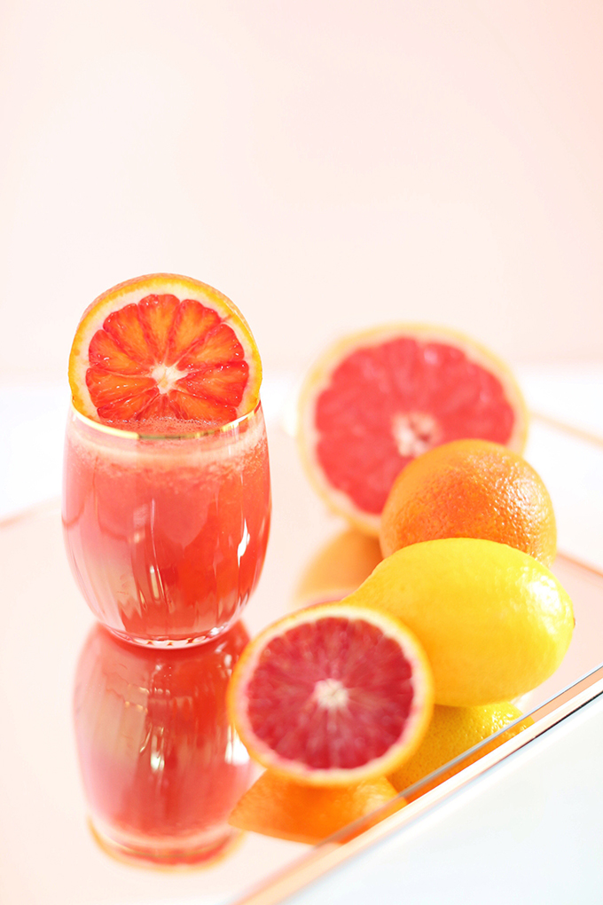 Citrus Season Elixir | The Best Fresh Pressed Citrus Juice // JustineCelina.com