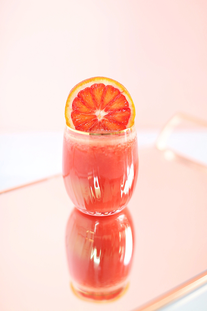 Citrus Season Elixir | The Best Fresh Pressed Citrus Juice | Ruby Red Grapefruit, Blood Oranges, Lemons // JustineCelina.com