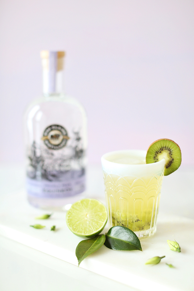 Spring Equinox Kiwi Elderflower Smash + Eau Claire Distillery Prickly Pear EquineOx Giveaway! // JustineCelina.com 