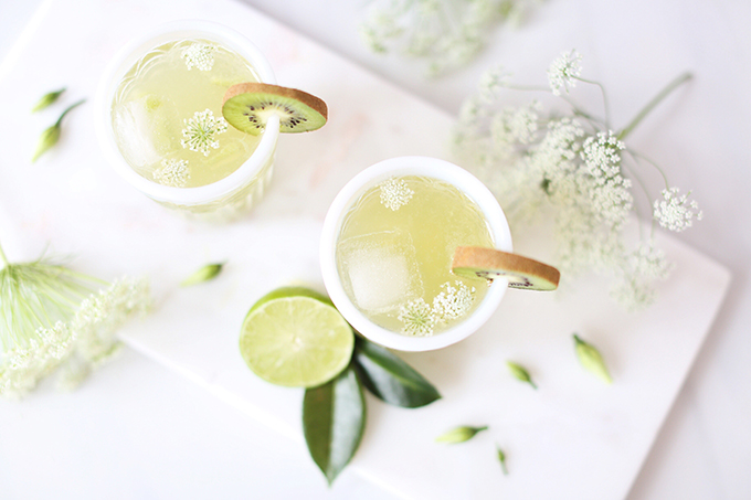 Spring Equinox Kiwi Elderflower Smash + Eau Claire Distillery Prickly Pear EquineOx Giveaway! // JustineCelina.com