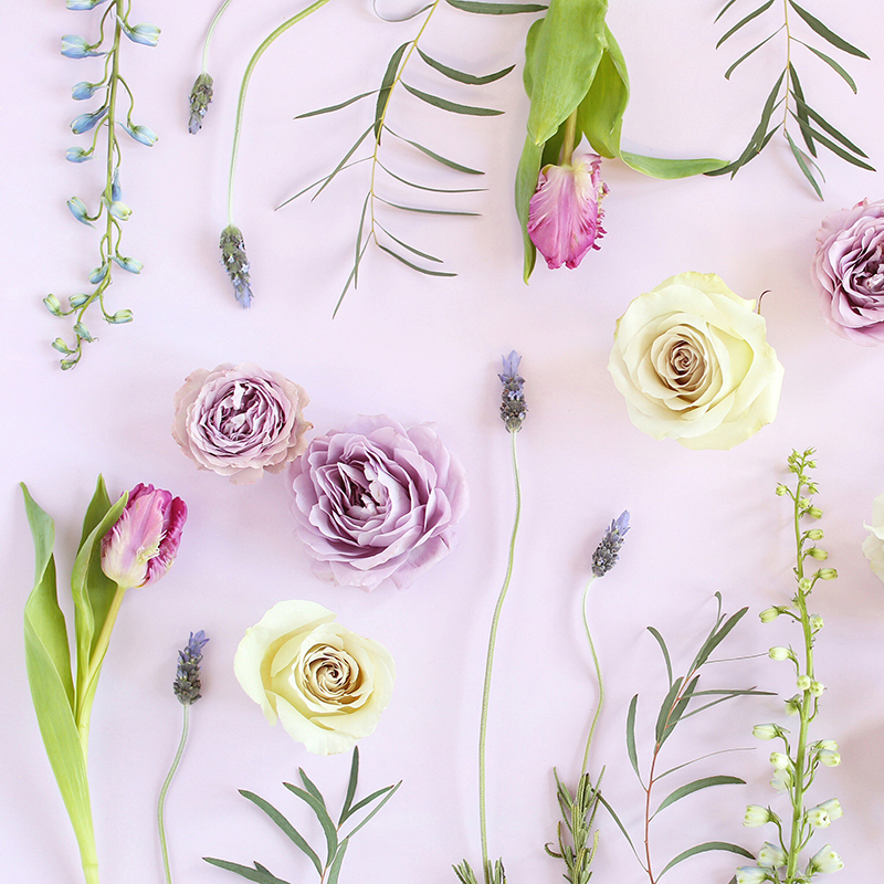 Digital Blooms April 2018 | Free Pantone Inspired Desktop Wallpapers for Spring | Free Lavender Floral Tech Wallpapers | Design 3 // JustineCelina.com x Rebecca Dawn Design