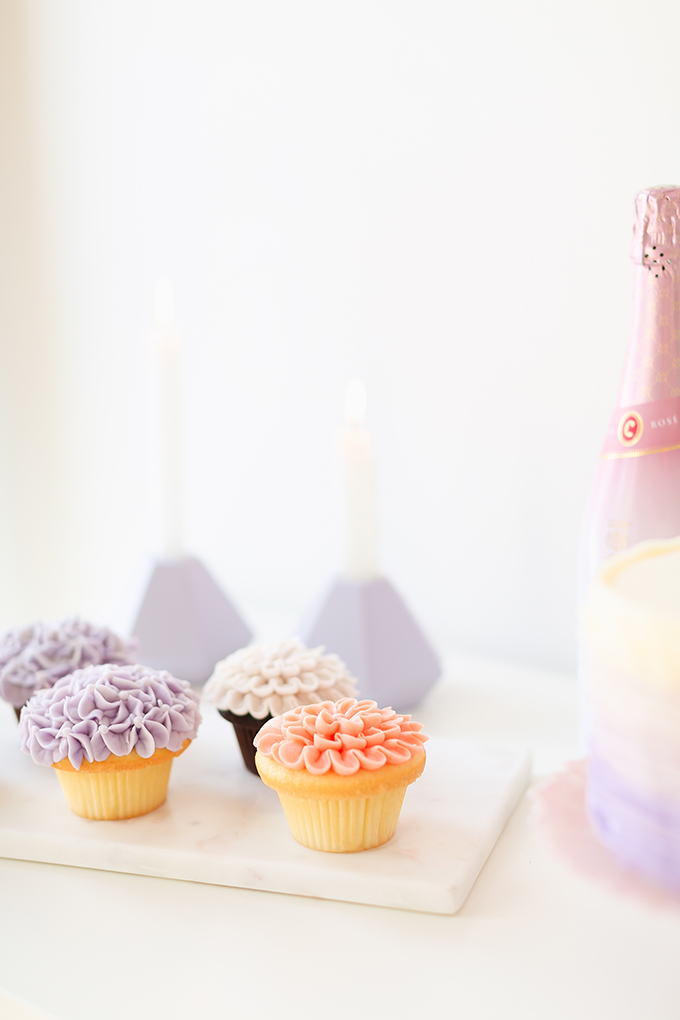 My 3rd Blogiversary + 10 Things I Learned in my Third Year of Blogging | Lavender and Blush Garden Cupcakes | A Pantone Spring 2018 Inspired Birthday Celebration // JustineCelina.com