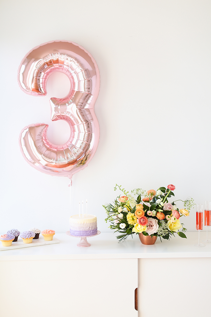 My 3rd Blogiversary + 10 Things I Learned in my Third Year of Blogging | Tips for New or Aspiring Bloggers | A Pantone Spring 2018 Inspired Birthday Celebration // JustineCelina.com