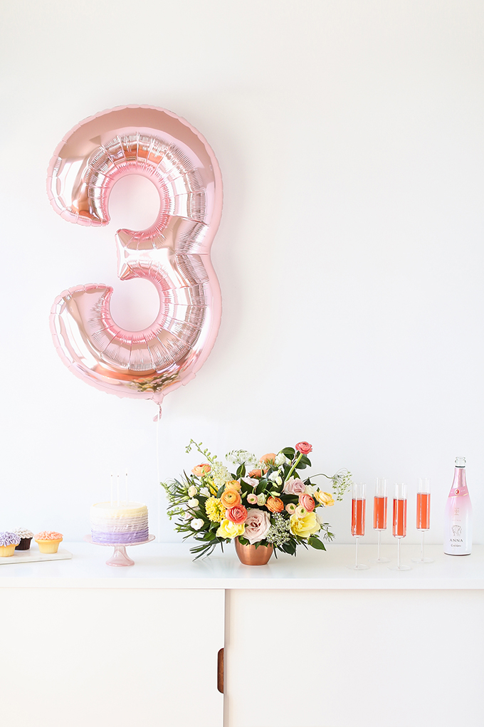 My 3rd Blogiversary + 10 Things I Learned in my Third Year of Blogging | Tips for New or Aspiring Bloggers | A Pantone Spring 2018 Inspired Birthday Celebration // JustineCelina.com
