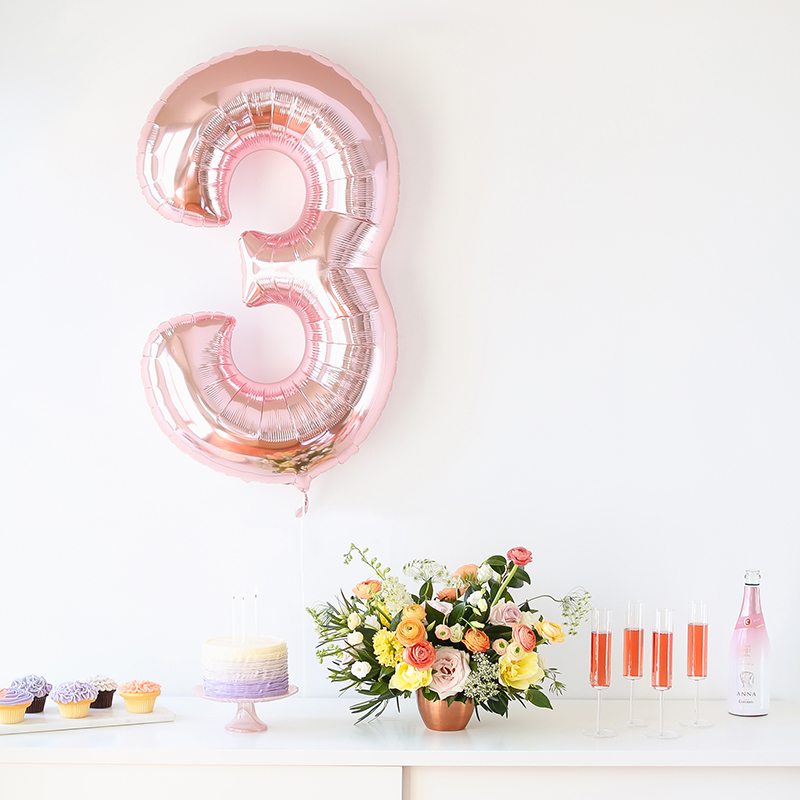 My 3rd Blogiversary + 10 Things I Learned in my Third Year of Blogging | Tips for New or Aspiring Bloggers | A Pantone Spring 2018 Inspired Birthday Celebration // JustineCelina.com