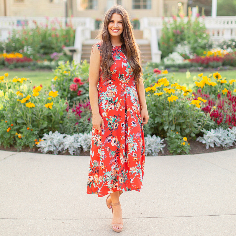 WHAT TO WEAR TO | A GARDEN PARTY - JustineCelina
