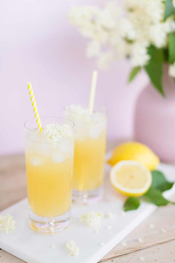 Japanese Lilac Gin Lemonade + Eau Claire Distillery Parlour Gin Giveaway! | The Best Spiked Lemonade Recipe | #RefinedSugarFree #Lemonade // JustineCelina.com