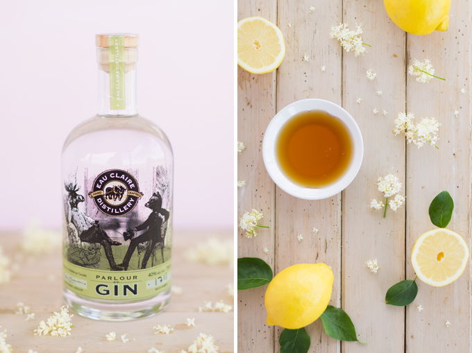 Japanese Lilac Gin Lemonade + Eau Claire Distillery Parlour Gin Giveaway! | The Best Spiked Lemonade Recipe | #RefinedSugarFree #Lemonade // JustineCelina.com