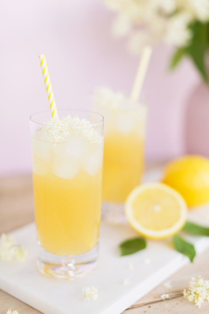 Japanese Lilac Gin Lemonade + Eau Claire Distillery Parlour Gin Giveaway! | The Best Spiked Lemonade Recipe | #RefinedSugarFree #Lemonade // JustineCelina.com