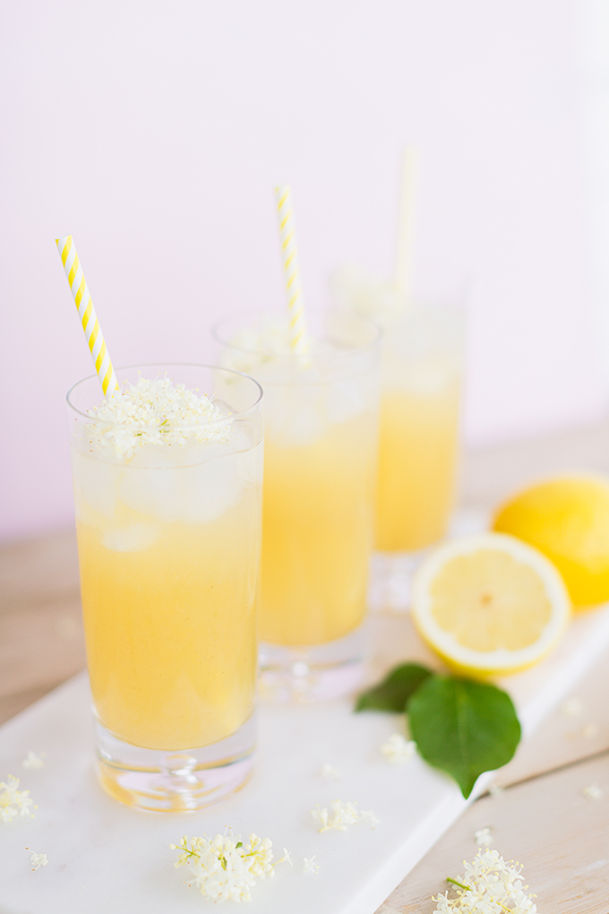 Japanese Lilac Gin Lemonade + Eau Claire Distillery Parlour Gin Giveaway! | The Best Spiked Lemonade Recipe | #RefinedSugarFree #Lemonade // JustineCelina.com