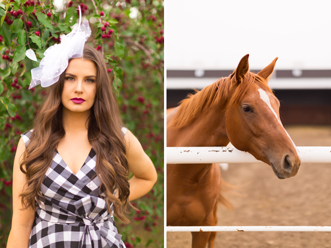 What to Wear to | A Horse Race // In Partnership with Saks OFF 5TH, Market Mall, Calgary | Calgary Fashion & Lifestyle Blogger // JustineCelina.com