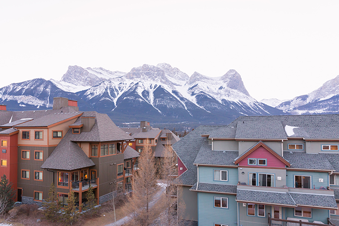 View at the Penthouse Suite at Blackstone Mountain Lodge in Canmore, Alberta | Calgary Lifestyle Blogger // JustineCelina.com