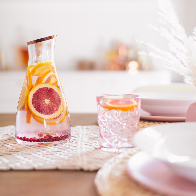 January 2019 Soundtrack | Dry January Dinner Party with Infused Citrus Water on a Feminine Tablescape | Calgary Lifestyle Blogger // JustineCelina.com