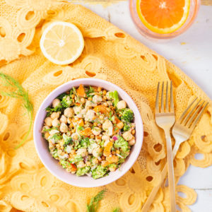 Vegan Power Salad with Lemon Dill Dressing | The Best Raw High Protein Vegan Salad Recipe | Easy 20 Minute Vegan Salad Recipe | Healthy Vegan Salad Recipe with Chick Peas and Lentils | Lean Vegan Protein Salad | Best Vegan Salad Lunch Ideas | Raw Vegan Protein Salad | Simple Vegan Protein Salad | Raw Vegan Power Salad | Meal Prep Vegan Protein Salad | Simple Vegan Protein Salad with Fresh Dill Ingredients // Calgary, Alberta, Canada Plant Based Food and Lifestyle Blogger // JustineCelina.com