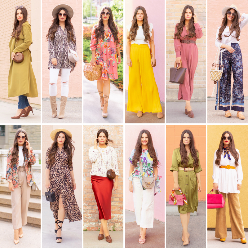 SPRING/SUMMER 2019 LOOKBOOK | 12 Spring/SummerOutfit Ideas for Personal and Professional Settings | Top Spring/Summer 2019 Trends and how to wear them | Spring Summer 2019 Fashion Trends | Spring Summer 2019 Trend forecast | Spring Summer 2019 Fashion Forecast | Fashion Over 30 | Professional Spring/Summer Outfits | Versatile Spring/Summer 2019 Outfits | Calgary Fashion & Lifestyle Blogger // JustineCelina.com